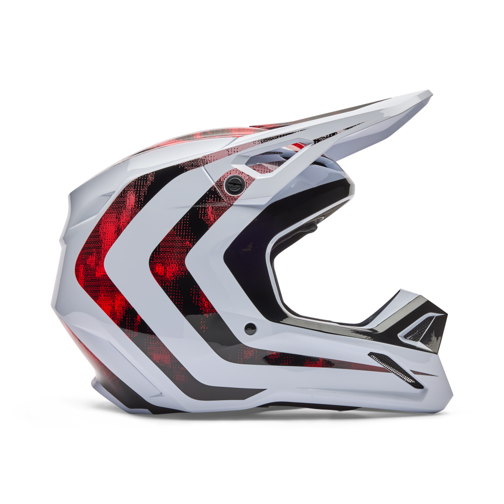 Fox Racing V1 Kairos Motocross Helm in WEISS
