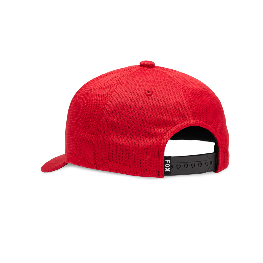 Fox Racing Yth Lithotype 110 Snapback Cap in ROT