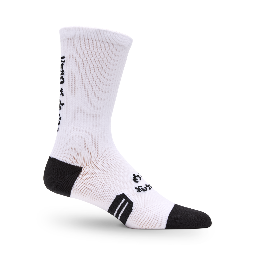 Fox Racing 8" Ranger Sock Hello Future in WEISS