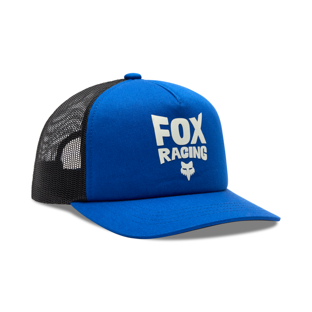 Fox Racing Yth Bolt Mesh Trucker Cap in BLAU