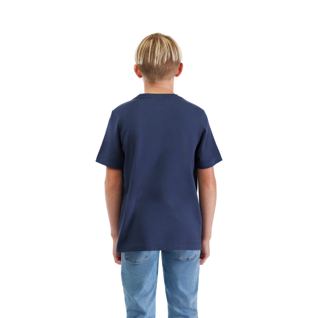 Fox Racing Yth Bark SS Tee in BLAU