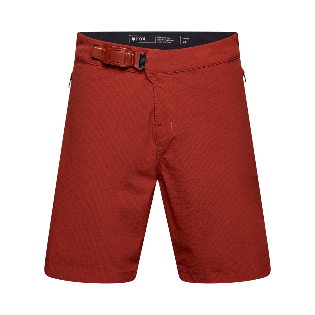 Fox Racing Yth Ranger Short W/Liner Velohose in ROT