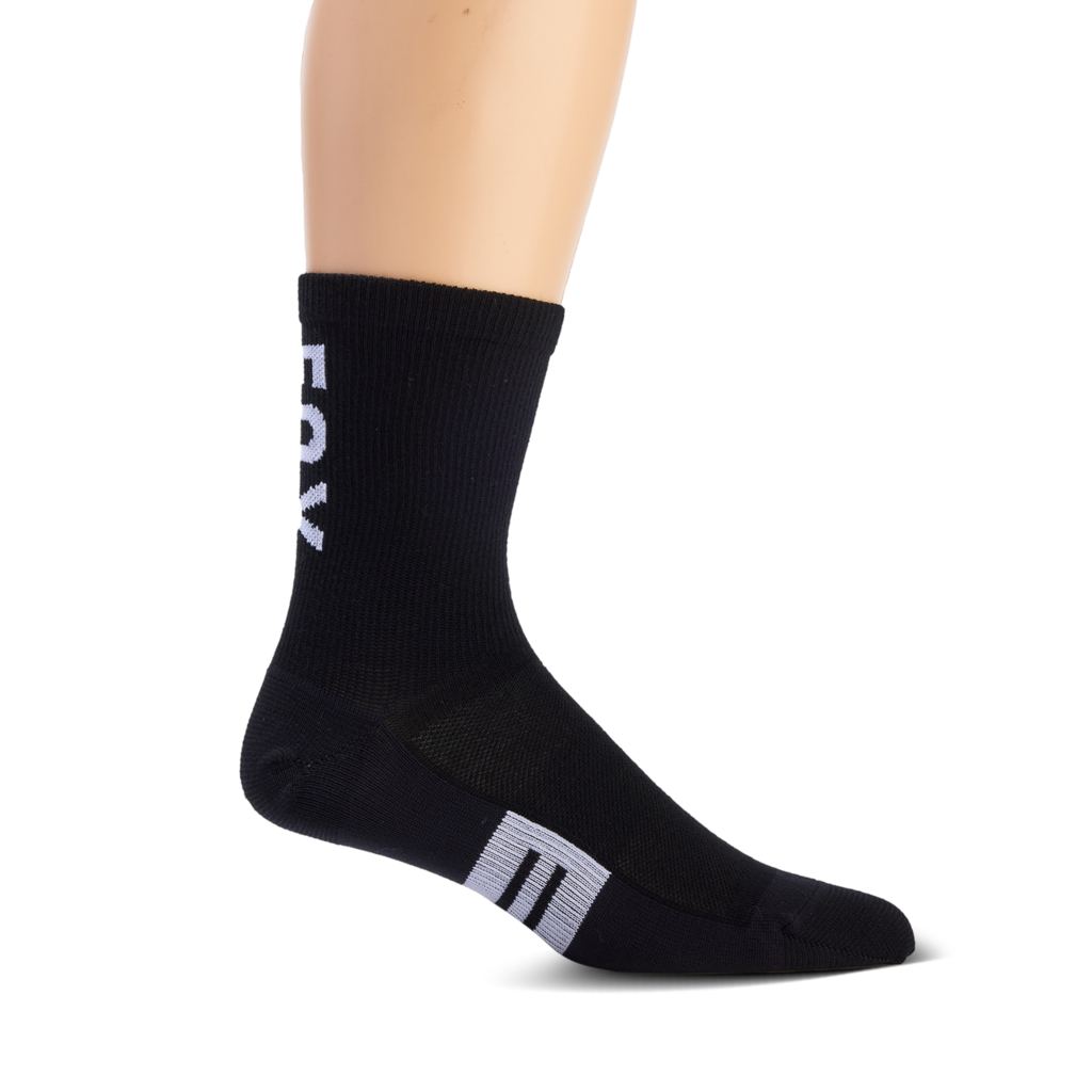 Fox Racing 6" Flexair Merino Sock in SCHWARZ
