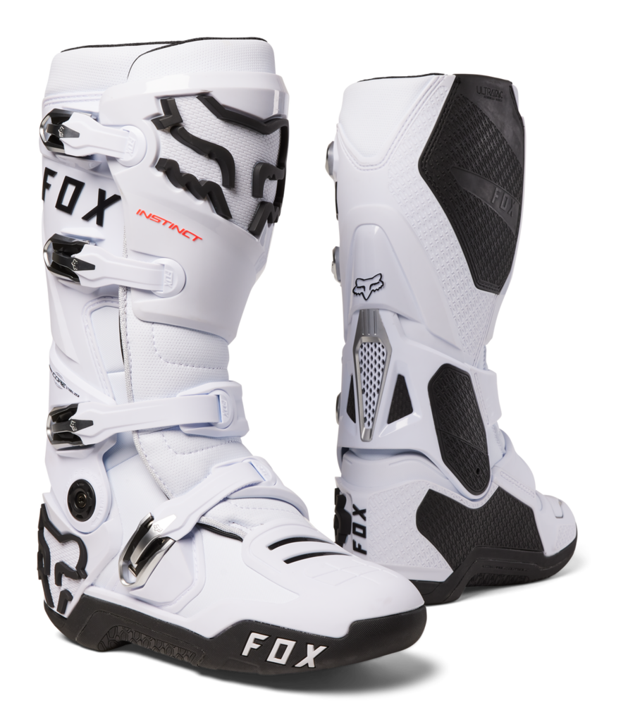 Instinct Core Motocrossstiefel white