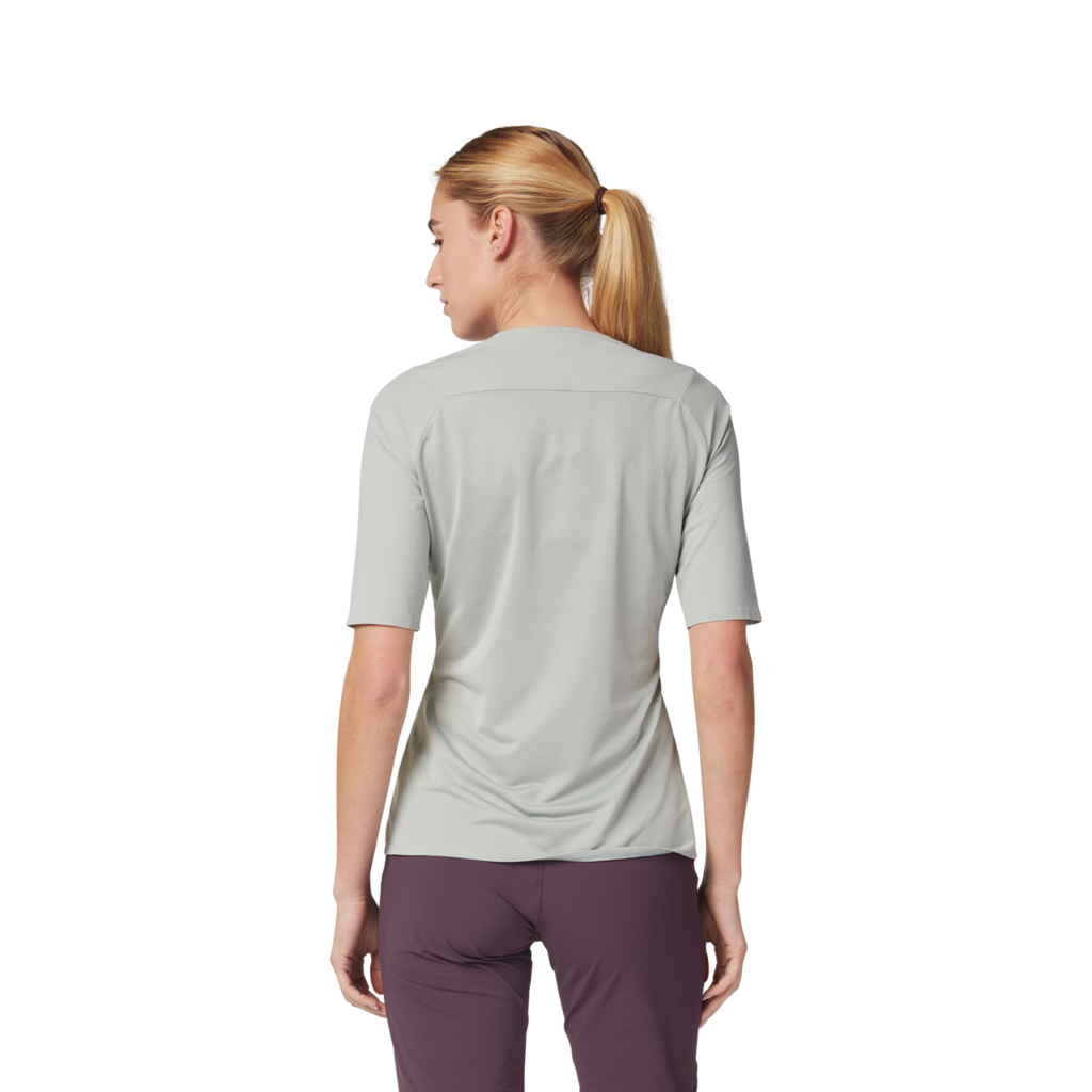 Fox Racing W Flexair Ascent SS Trikot kurzarm in GRAU
