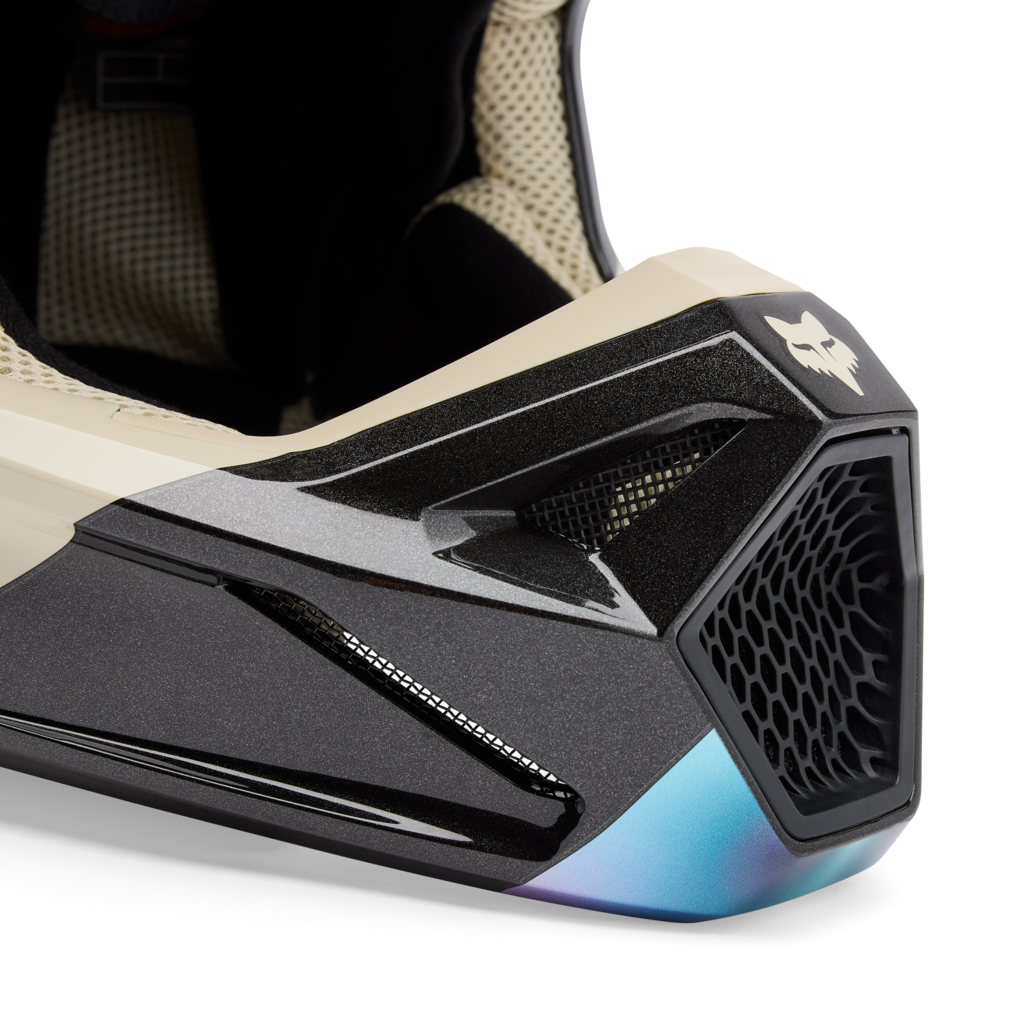 Fox Racing V1 Hello Future Motocross Helm in SCHWARZ