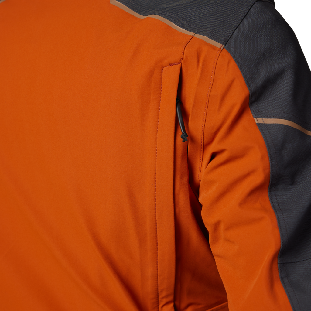 Fox Racing Defend Gore-Tex ADV Motorradjacke in ORANGE