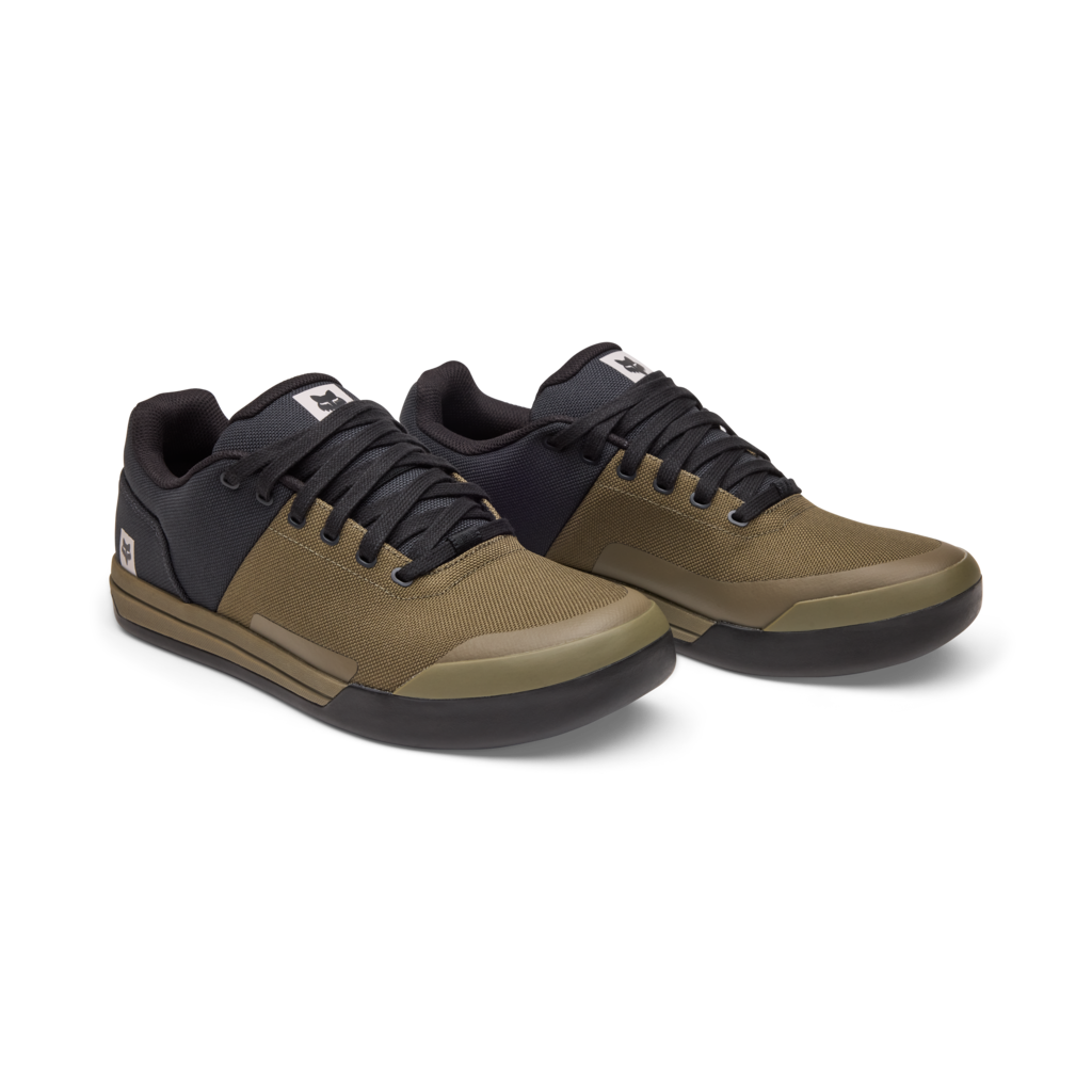 Fox Racing Union Canvas Flat Shoe in GRÜN