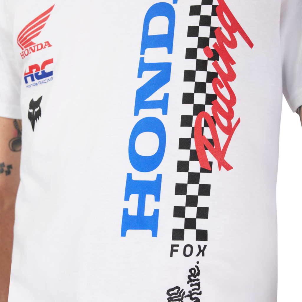 Fox Racing Honda SS Tee in WEISS