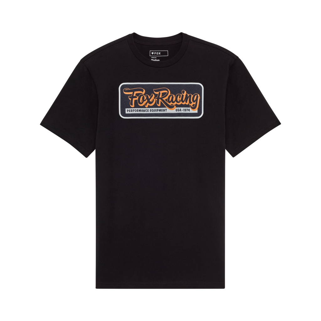 Fox Racing Equipped SS Prem Tee in SCHWARZ