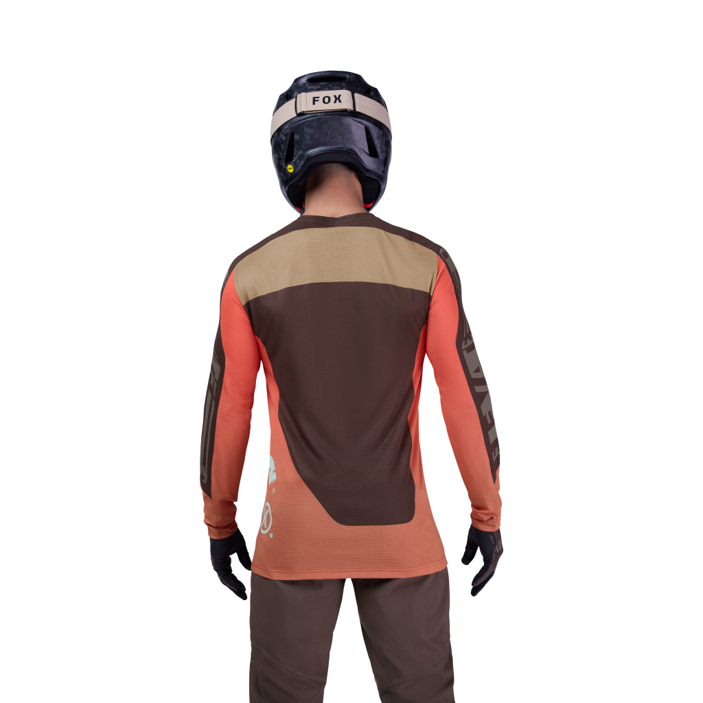 Fox Racing Flexair LS Elevated Trikot langarm in BRAUN