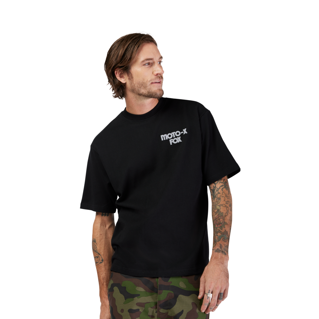 Fox Racing Moto-X Oversized SS Tee in SCHWARZ