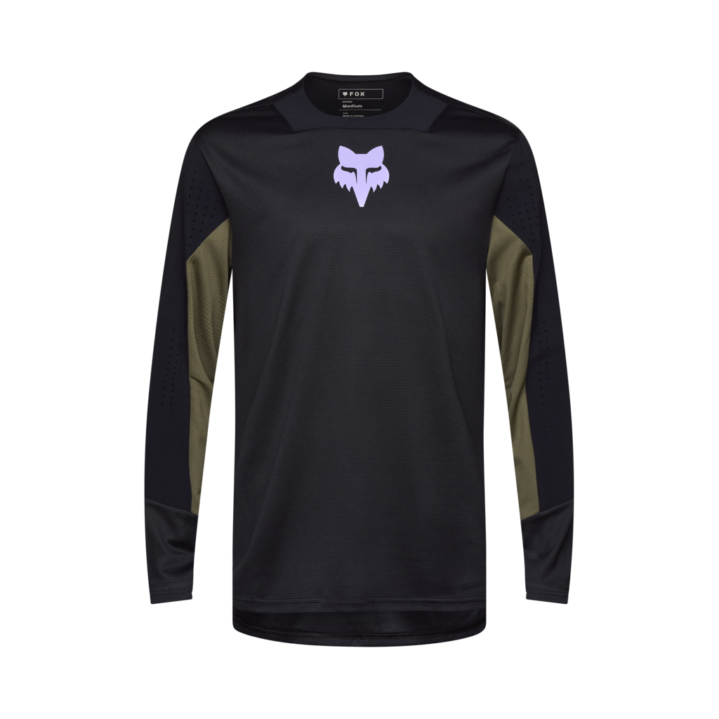 Fox Racing Defend LS Park Trikot langarm in SCHWARZ