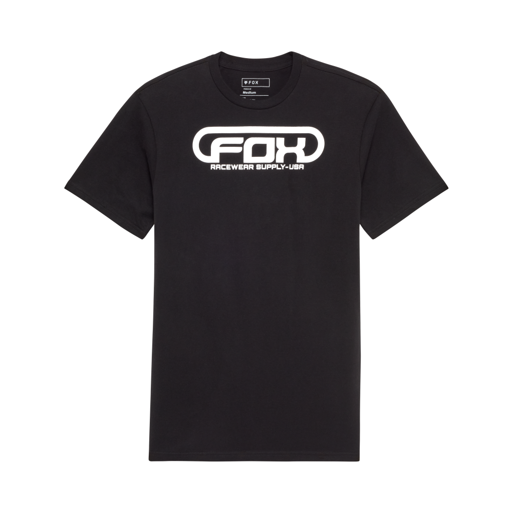 Fox Racing Global SS Prem Tee in SCHWARZ