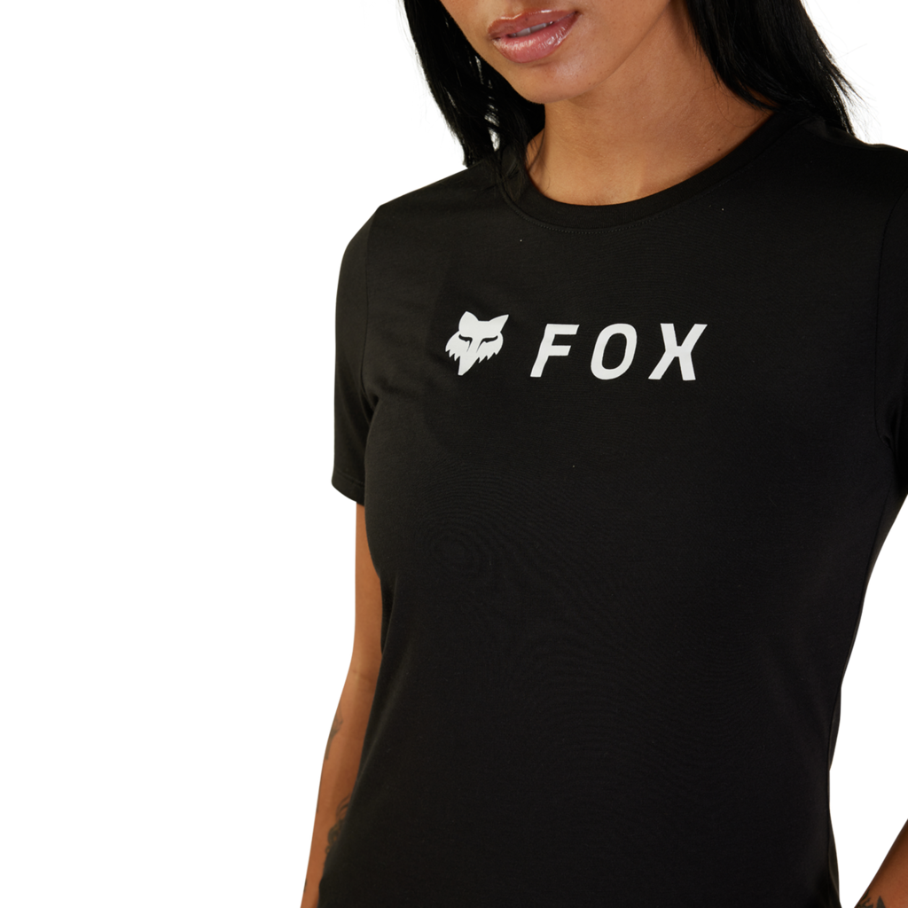Fox Racing W Absolute SS Tech Tee in SCHWARZ