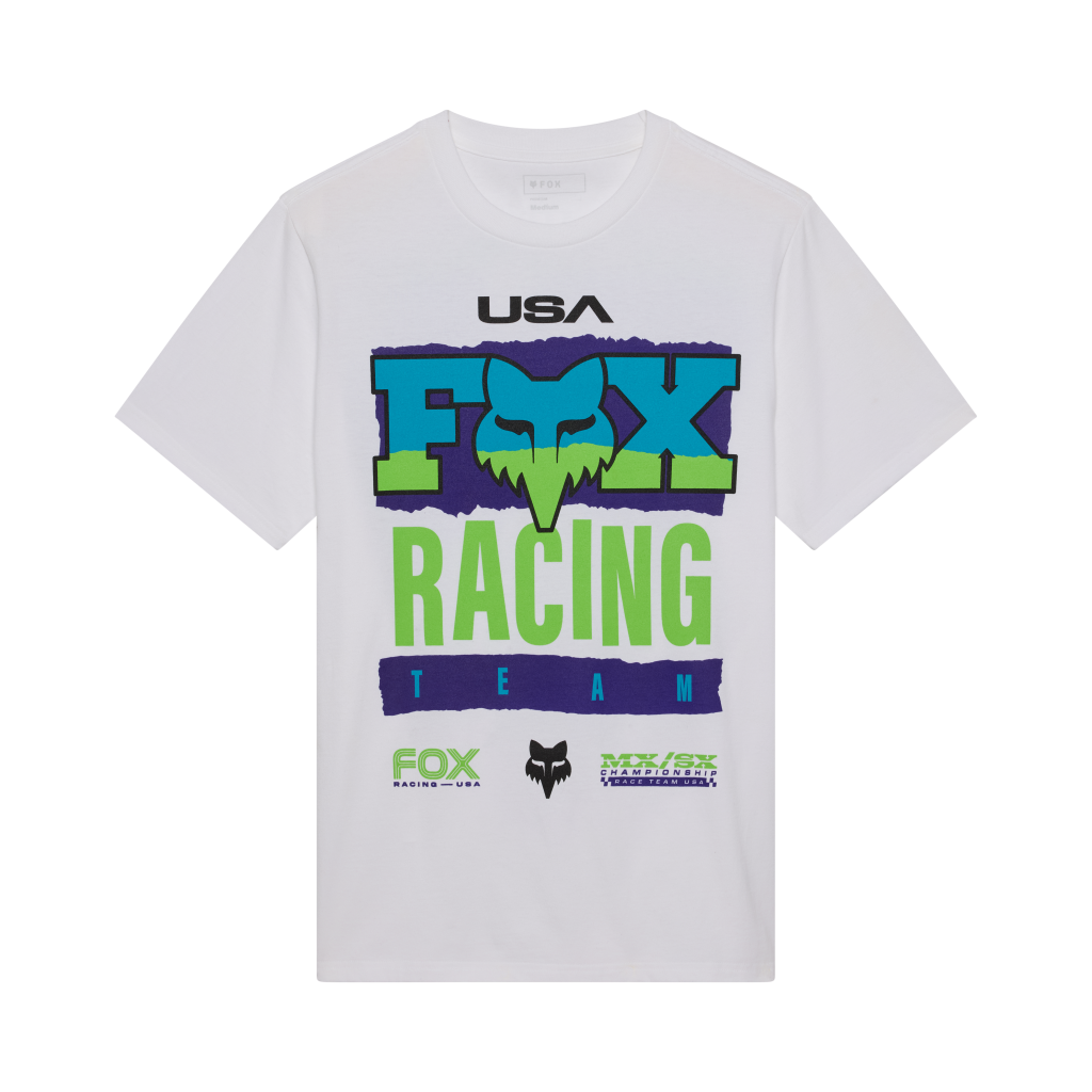 Fox Racing Hardcore 195 Original Ss Tee in WEISS