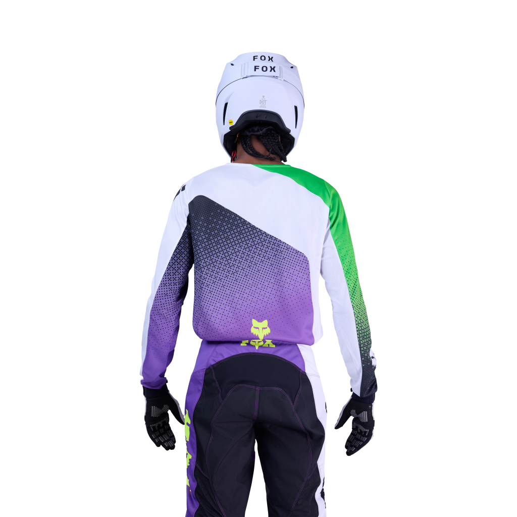 Fox Racing 180 Kawasaki Motocrosstrikot in VIOLETT