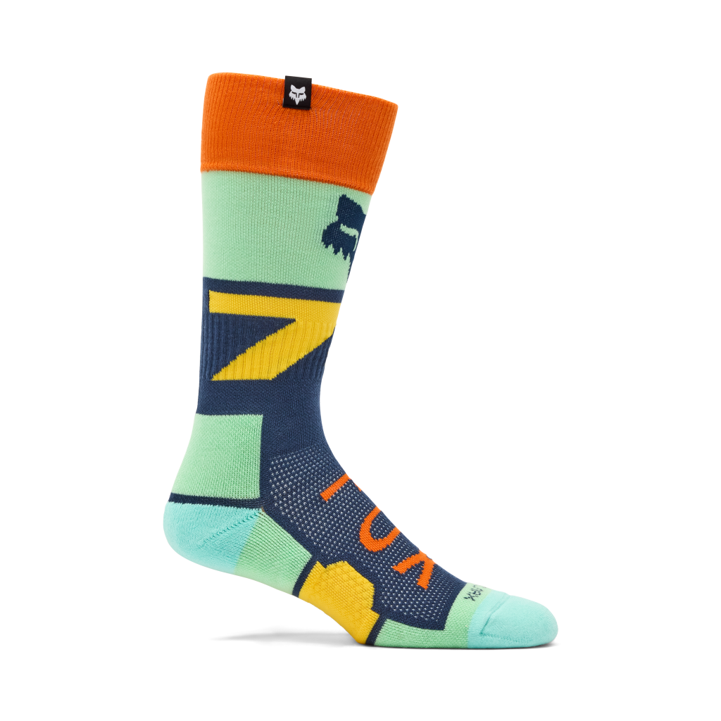 Fox Racing 360 Tine Motocross Socken in BLAU