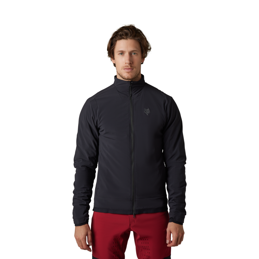 Fox Racing Defend Fire Alpha Jacket in SCHWARZ