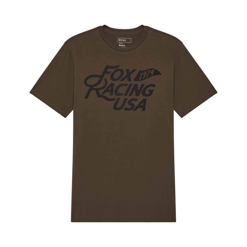 Fox Racing Fox Flag SS Prem Tee in GRÜN