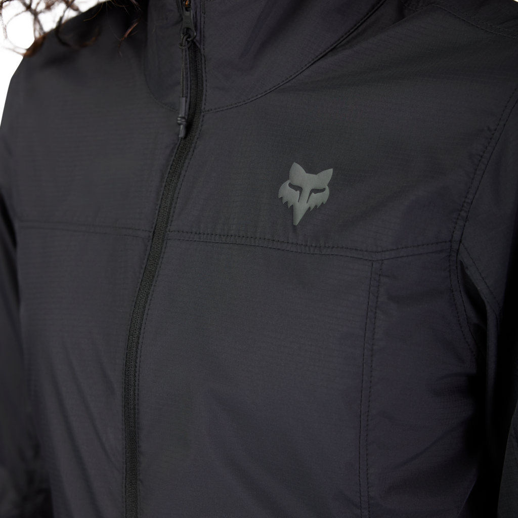 Fox Racing W Ranger Wind Jacket in SCHWARZ