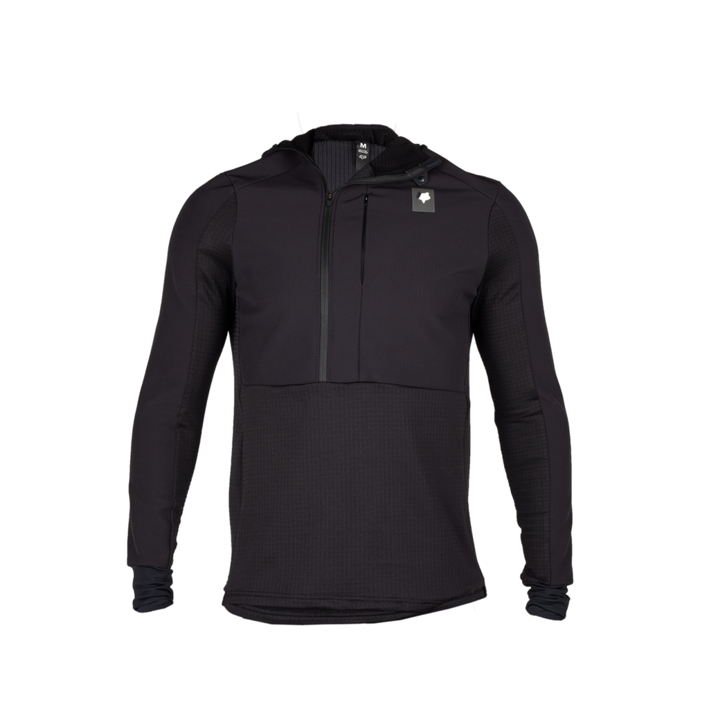 Fox Racing Defend Thermal Hoodie in SCHWARZ