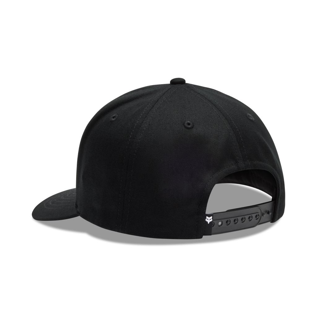 Fox Racing Slogan Snap Back Cap in SCHWARZ