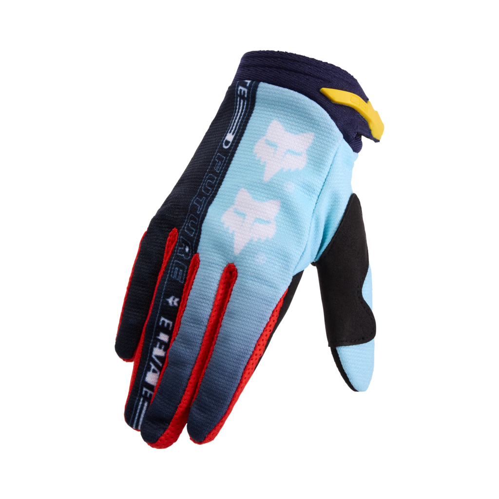 Fox Racing Yth 180 Elevated Glove in BLAU