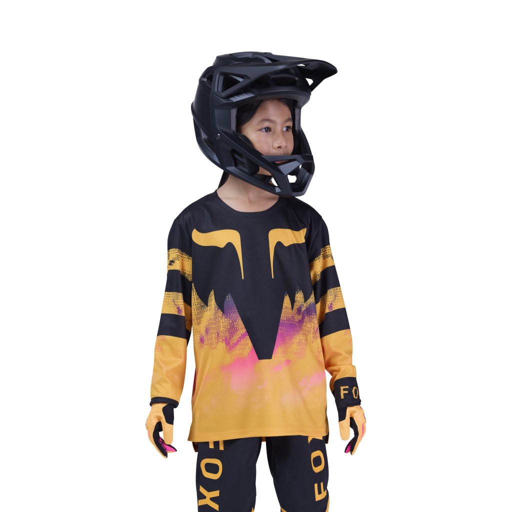 Fox Racing Yth Ranger LS Kairos Trikot langarm in ORANGE