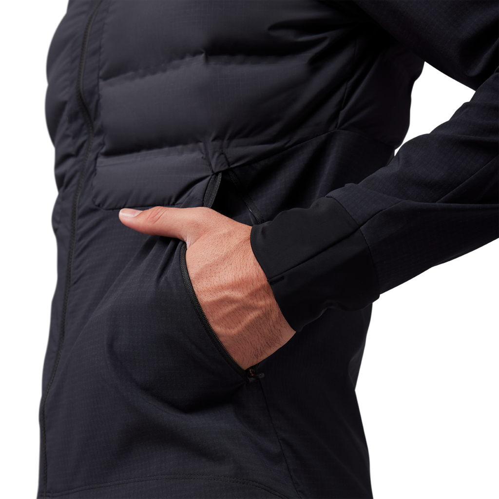 Fox Racing Flexair Fire Hybrid in SCHWARZ