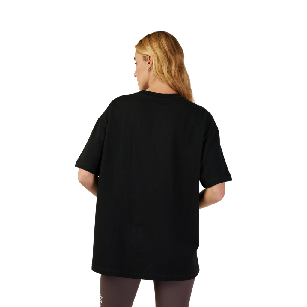 Fox Racing W Wordmark Os SS Tee in SCHWARZ