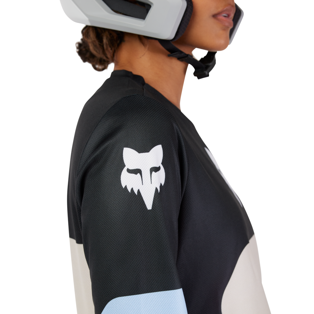 Fox Racing W Ranger LS Grid Trikot langarm in SCHWARZ