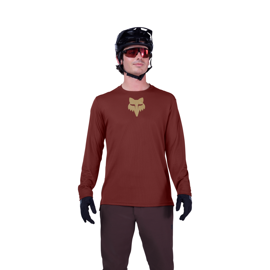 Fox Racing Ranger LS Fox Head Trikot langarm in ROT
