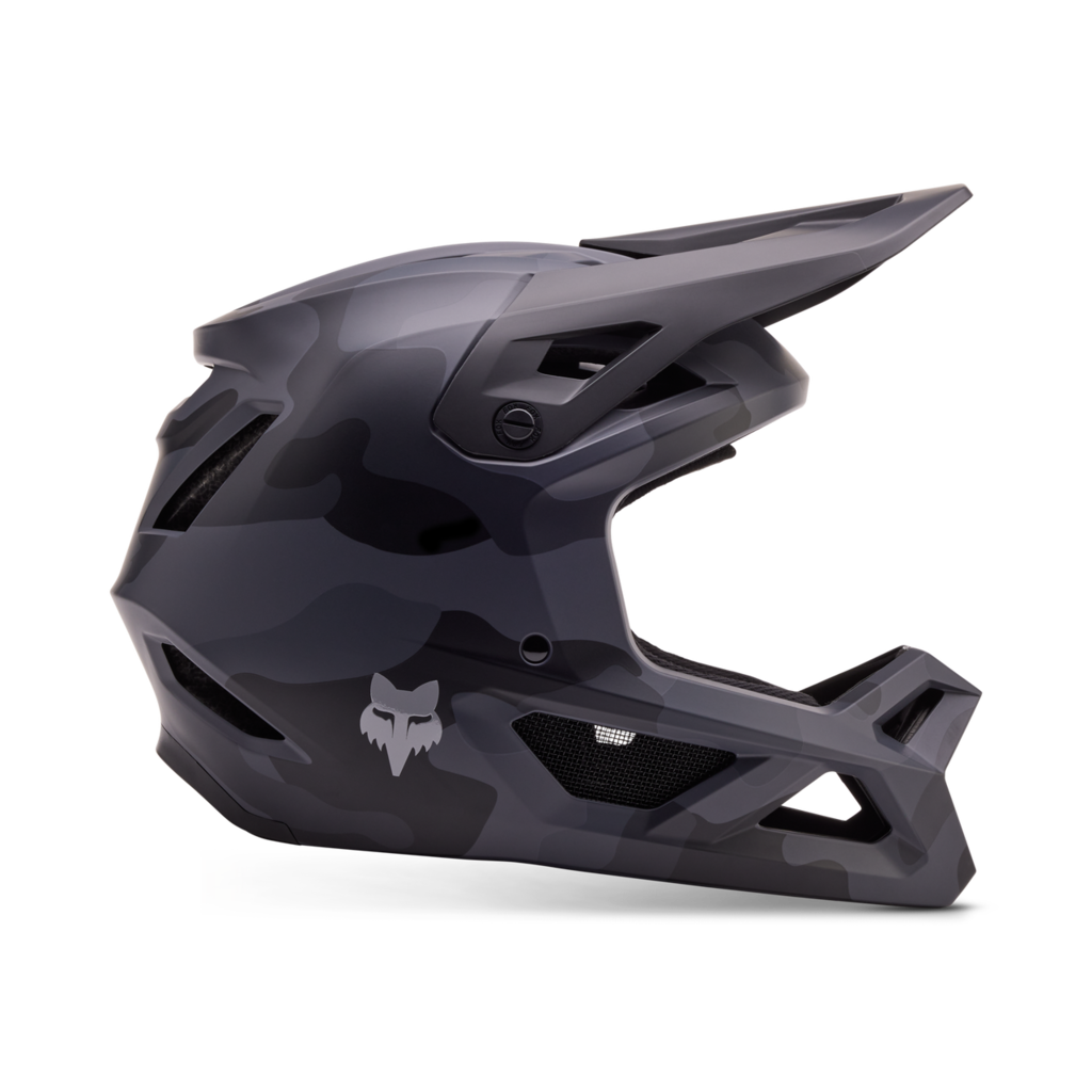 Fox Racing Rampage Vollvisier Helm in SCHWARZ