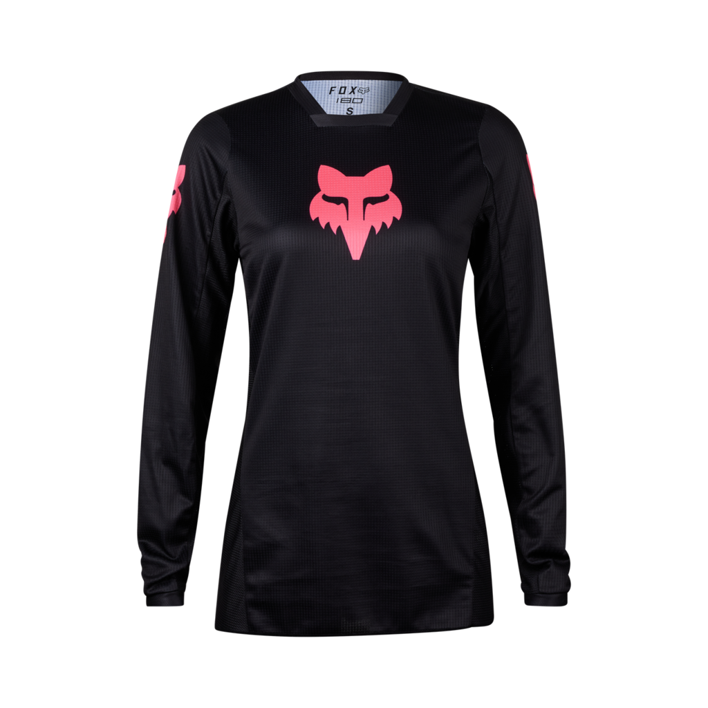 Fox Racing W Blackout Jersey in SCHWARZ