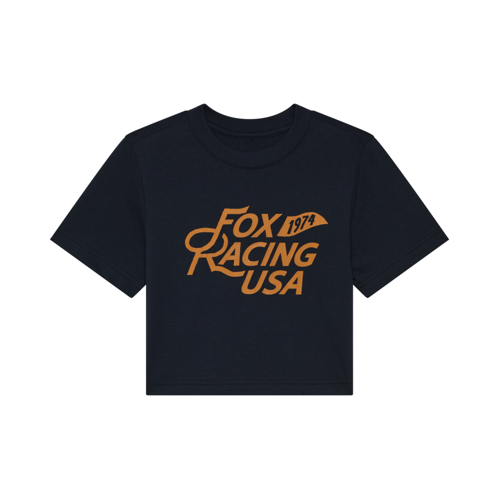 Fox Racing W Fox Usa Baby Tee in BLAU
