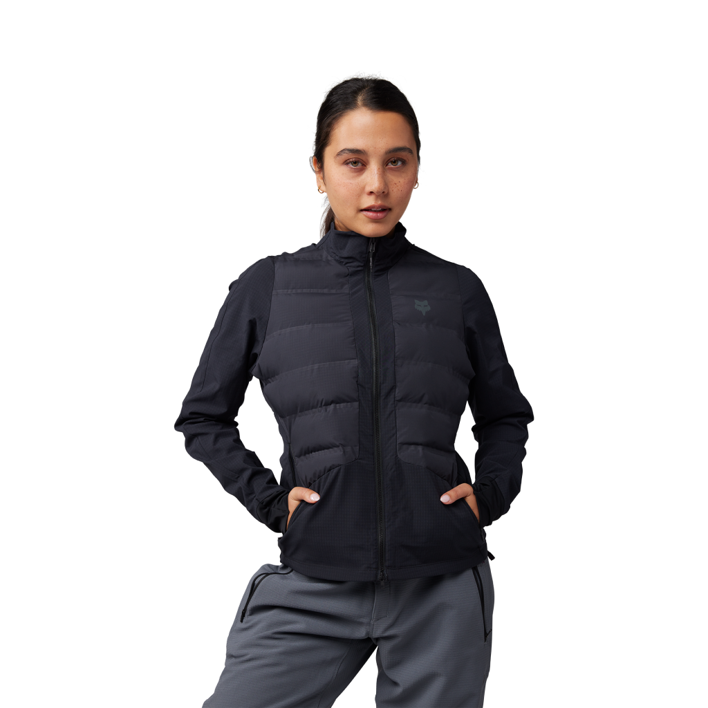 Fox Racing W Flexair Fire Hybrid in SCHWARZ