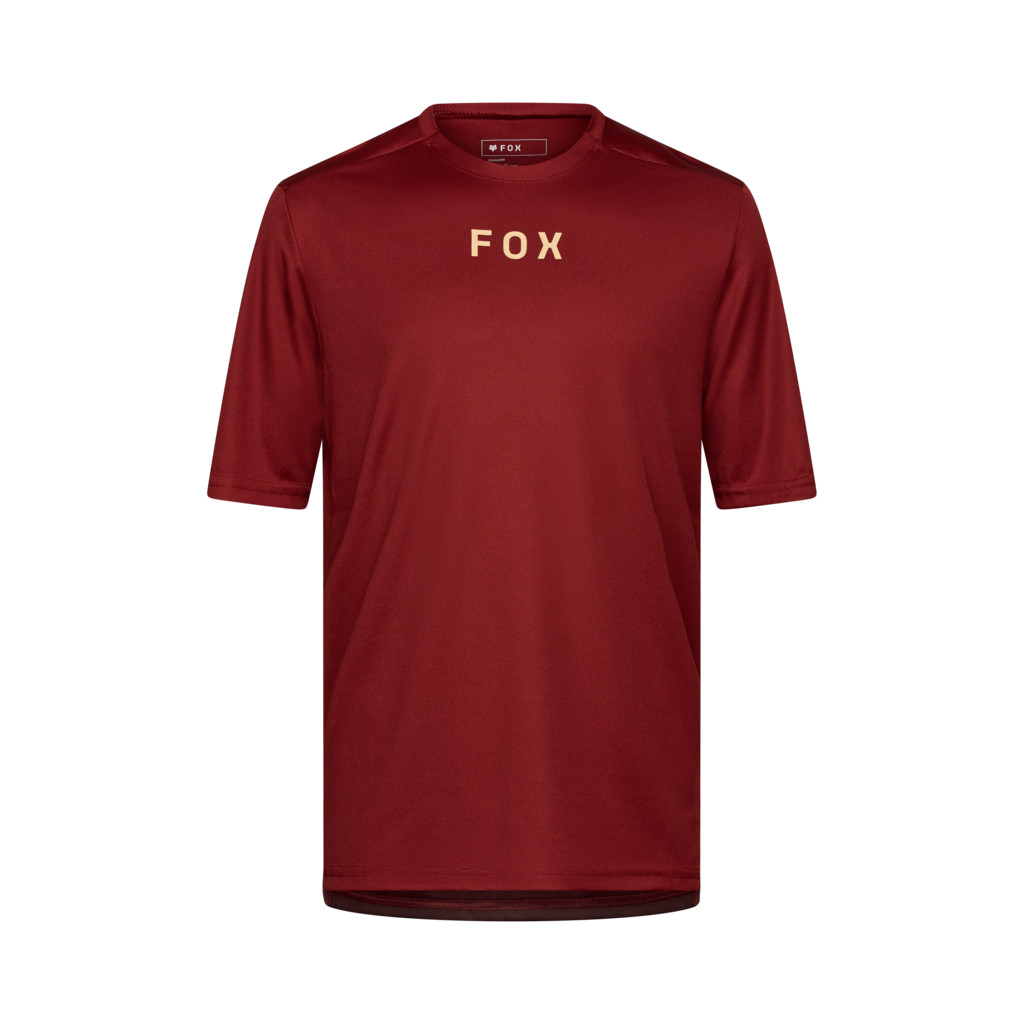 Fox Racing Ranger SS Wordmark Trikot kurzarm in ROT