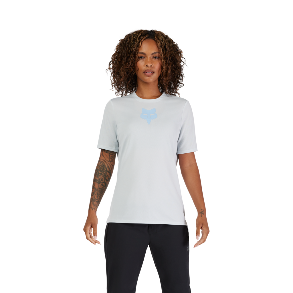 Fox Racing W Ranger SS Fox Head Trikot kurzarm in BLAU