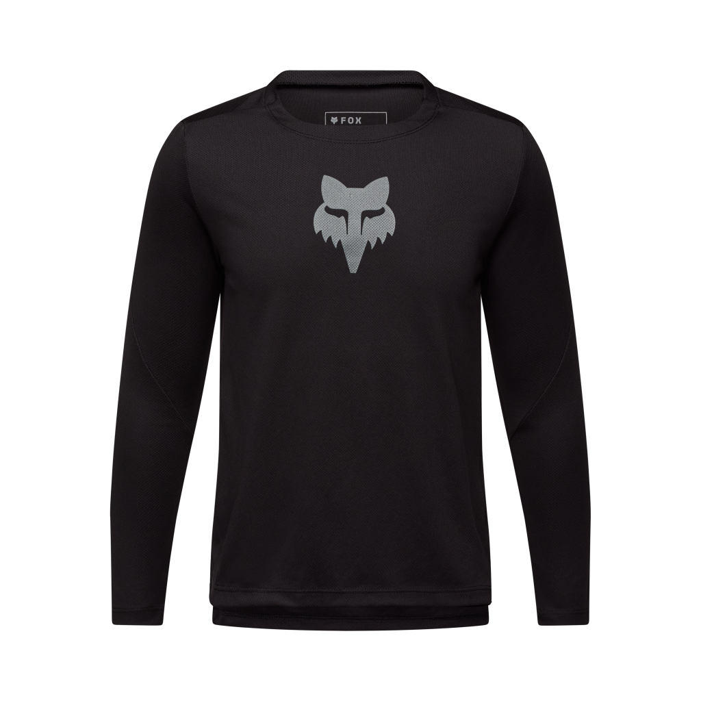 Fox Racing Yth Ranger LS Fox Head Trikot langarm in SCHWARZ