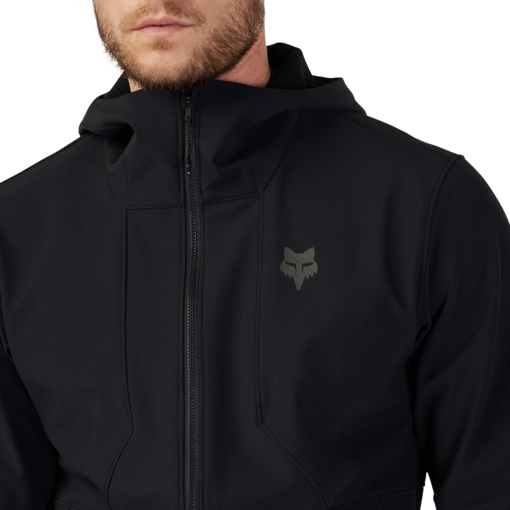 Fox Racing Ranger Fire Hoodie in SCHWARZ