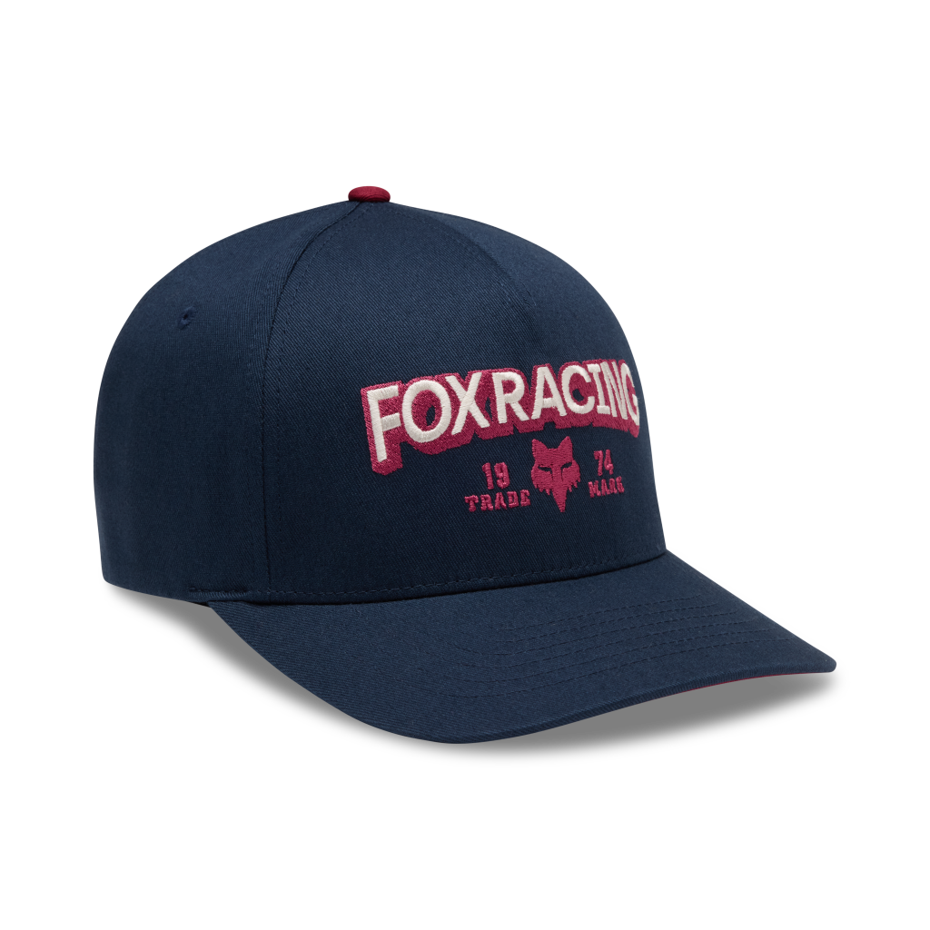 Fox Racing Bold Flexfit Hat in BLAU