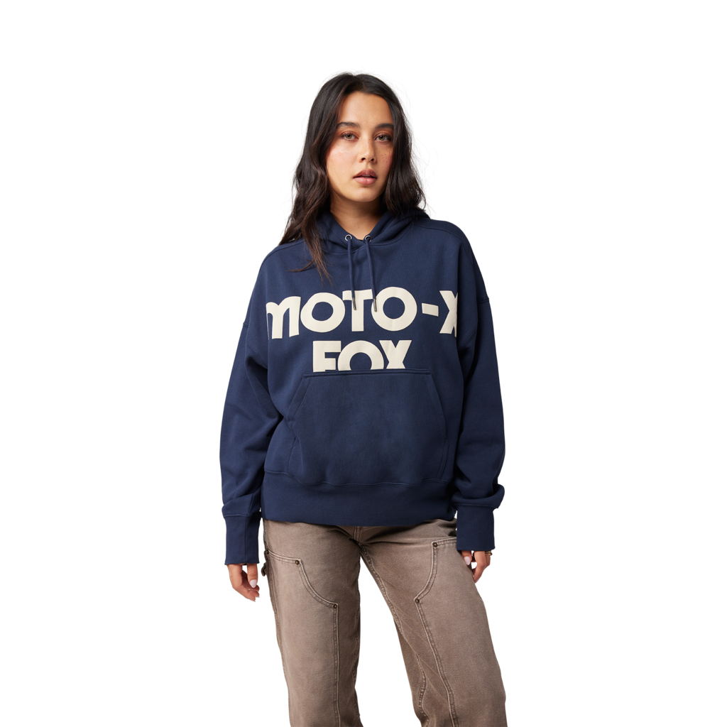 Fox Racing W Moto-X Oversized Fleece in BLAU