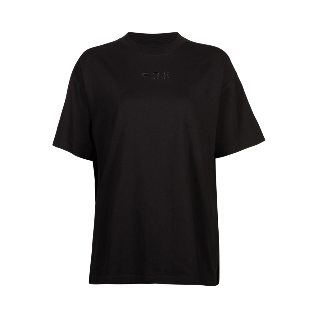 Fox Racing W Wordmark Os SS Tee in SCHWARZ