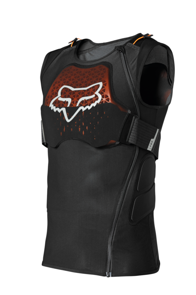 Fox Racing Baseframe Pro D3O Protektorenweste in SCHWARZ