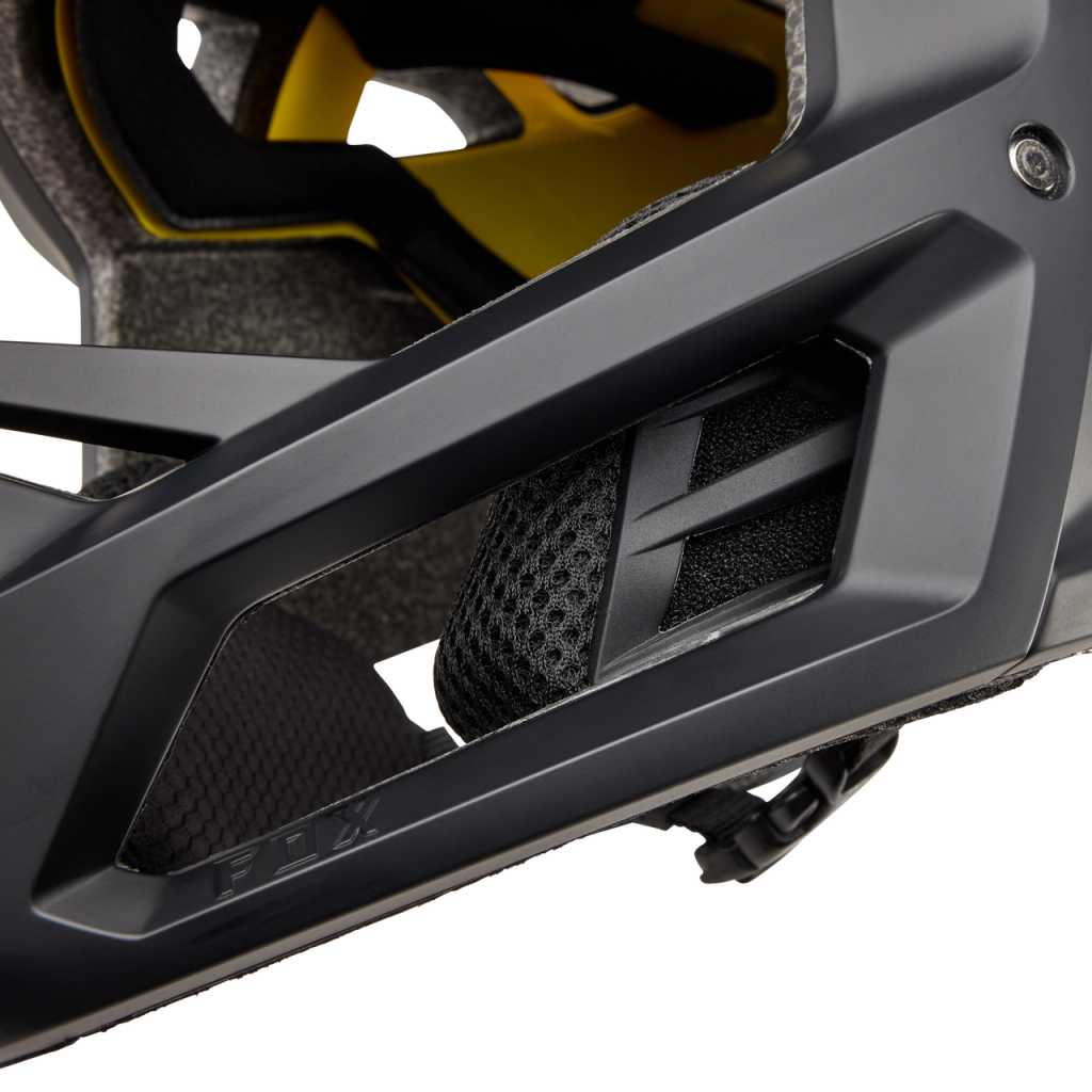 Fox Racing Proframe Vollvisier Helm in SCHWARZ