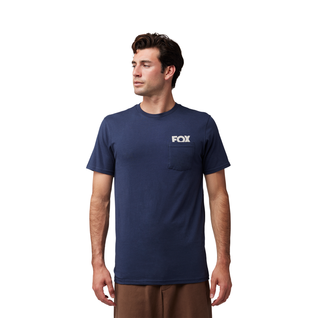 Fox Racing Big F SS Prem Tee in BLAU
