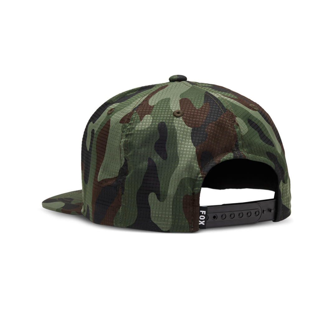 Fox Racing Fox Head Camo Tech Snapback Cap in GRÜN