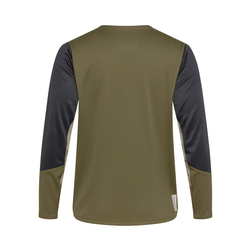 Fox Racing Yth Defend LS Trikot langarm in GRÜN