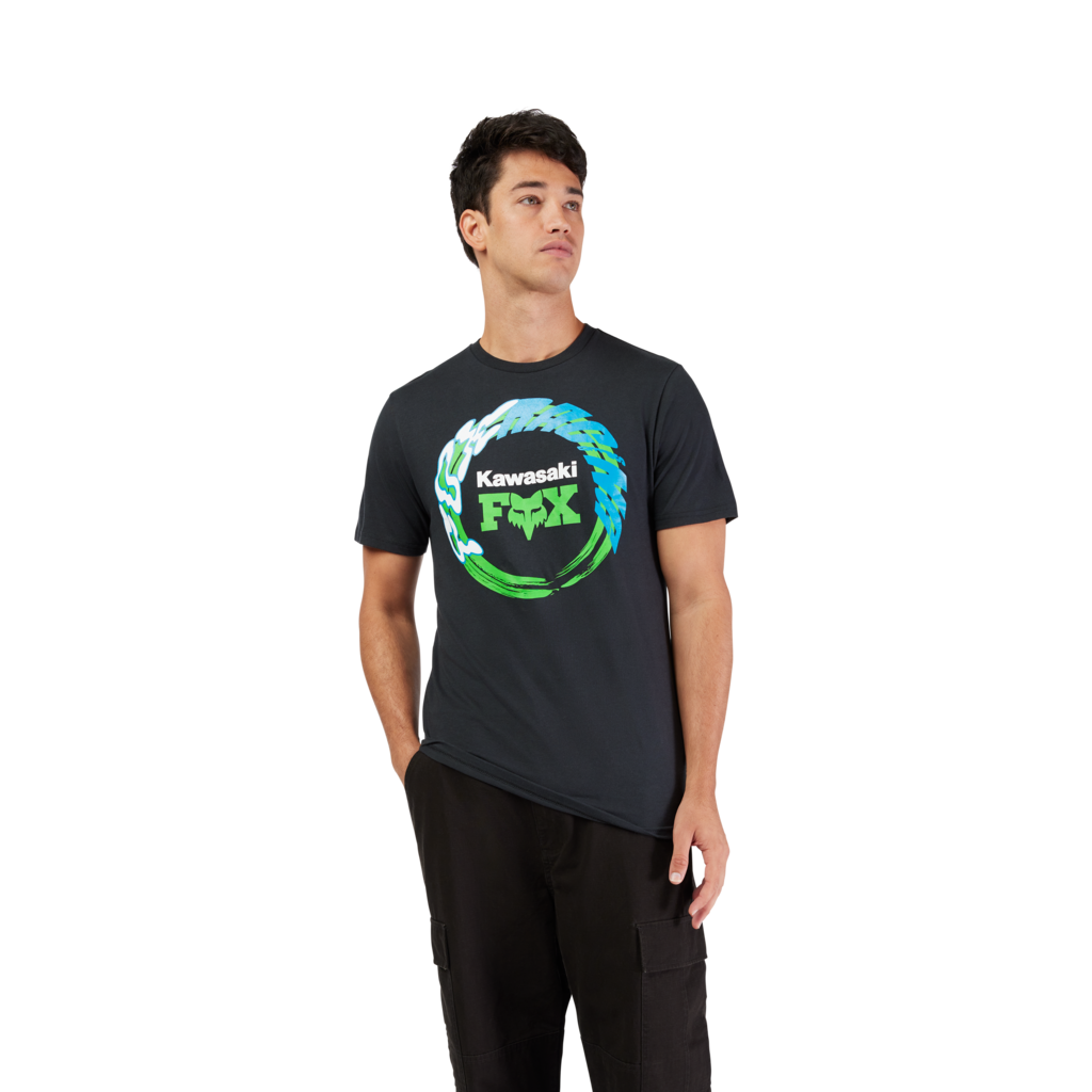 Fox Racing Kawi SS Tee in SCHWARZ